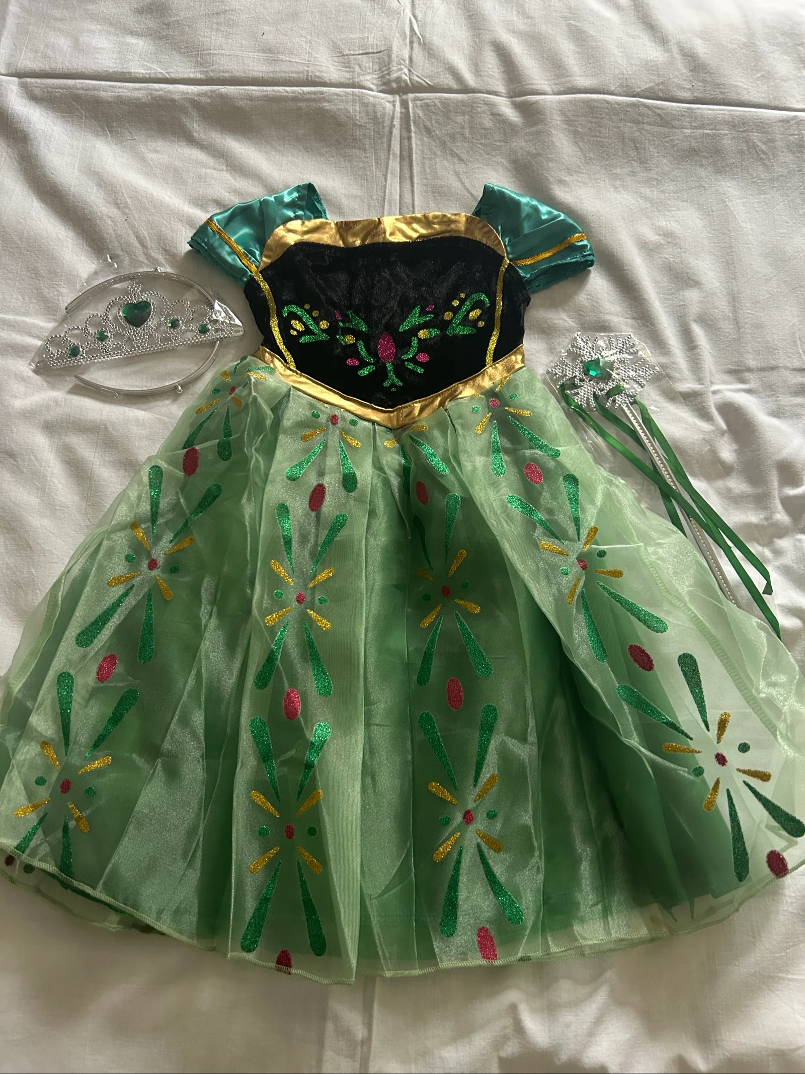 Vestido de fiesta nuevo para niñas, talla 100 – photo 5